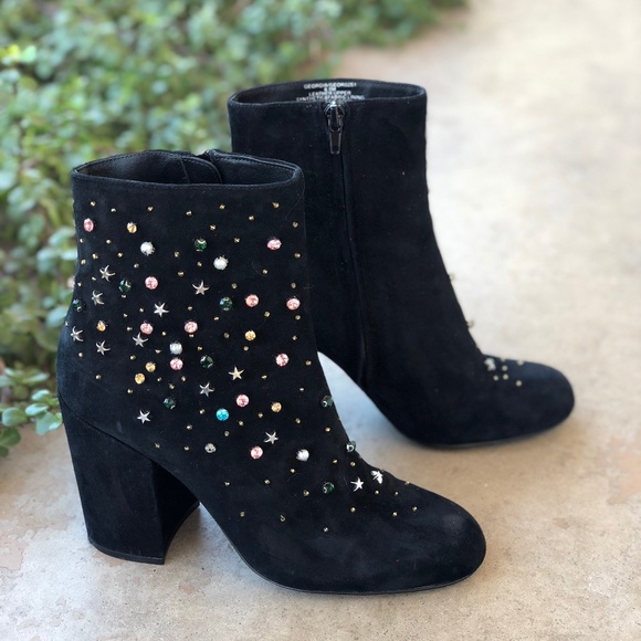 steve madden pearl booties